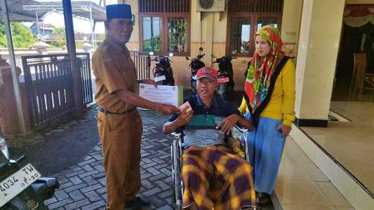 Pemdes Balongtani Bagikan BLT DD Triwulan Pertama Tahun 2026