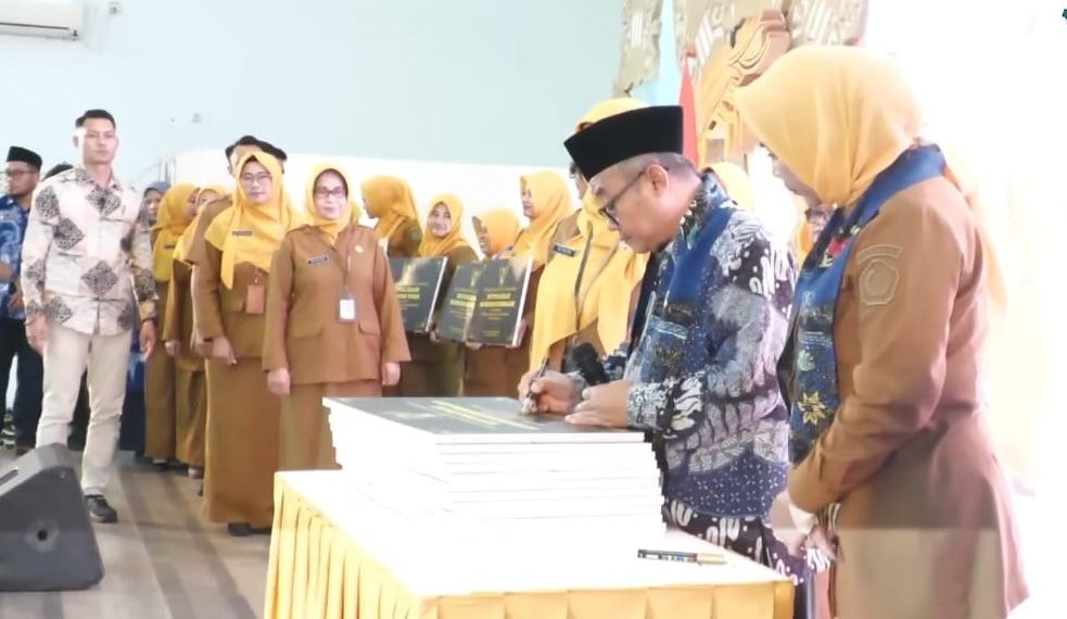Peraih Revitalisasi 45 Satuan Pendidikan Sidoarjo Berterima Kasih Pada Presiden Prabowo