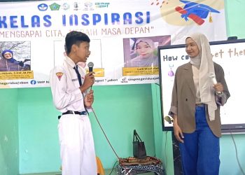 SMP Negeri 2 Jabon Hadirkan Alumni Dalam Program Kelas Inspirasi