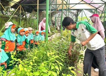 Melihat Aksi Nyata Anak-Anak KB-TK Al Muslim Dalam Memperingati Hari Bumi