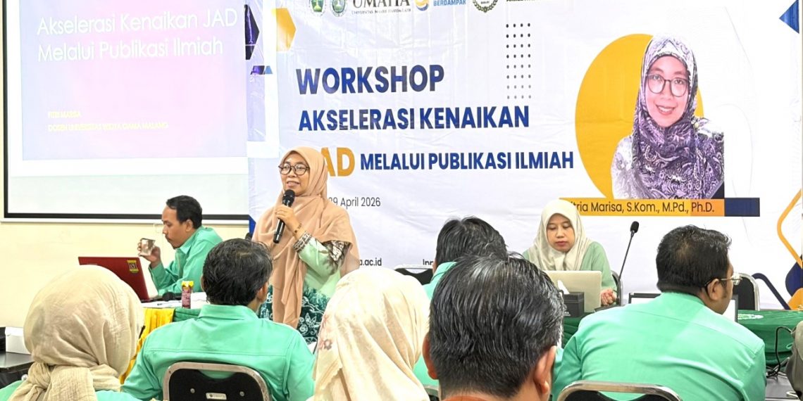 Umaha Tingkatkan Akselerasi JAD Bagi Dosen, Melalui Publikasi Ilmiah