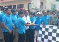 Jalan Sehat Formasi MBG di Bangkalan Semarak, SPPG Al Anwar Group Salurkan 800 Beasiswa