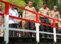 Kapolres Kediri Resmikan Jembatan Merah Putih Presisi, Perkuat Akses Antarwilayah di Kandangan
