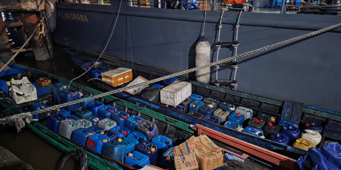 3.035 Liter Bio Solar Bersubsidi di Kalimantan, Disita Polairud Baharkam Polri