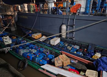 3.035 Liter Bio Solar Bersubsidi di Kalimantan, Disita Polairud Baharkam Polri