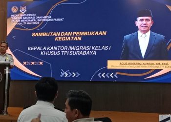 Kawal Informasi Publik, Kantor Imigrasi Surabaya Perkuat Sinergi Bersama Media  