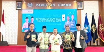 Bedah Buku di FH, IKA Unesa Dorong Guru Jadi Agen Mediasi