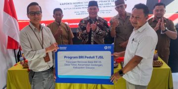 Dapat CSR BRI, BHS Berharap Balai RW 5 Desa Tebel Bisa Bermanfaat Untuk Masyarakat