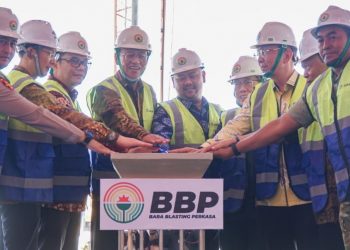 Groundbreaking Nitrate Complex, Bupati Gresik Berharap Perkuat Magnet Investasi Strategis Nasional