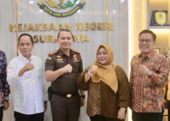 Harkitnas 2026, Pimpinan DPRD Surabaya Perkuat Sinergi dengan Kejari untuk Pembangunan Kota