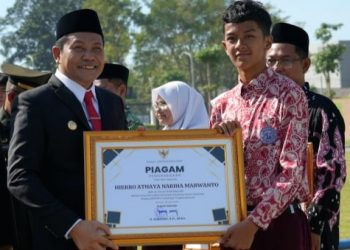 Siswa SMP Al Falah Darussalam Mohon Doa Restu Ikut Lomba Penelitian di Thailand