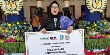 SMA Negeri 2 Sidoarjo Raih Penghargaan Gubernur hingga Apresiasi dari KPK