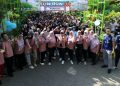 FUN RUN 3K Jadi Puncak Kokurikuler 7 KAIH SMP Negeri 1 Jabon