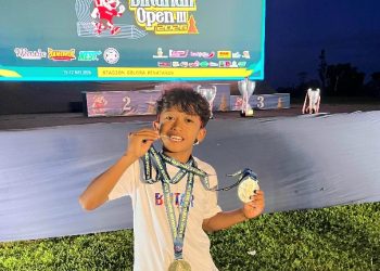Fathir Siswa MI Ma’arif Pagerwojo Borong Tiga Medali Perak Blitarian Open III 2026