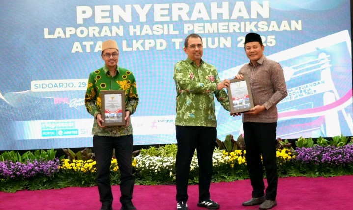 Sajikan Keuangan Yang Transparan, Pemkab Sidoarjo Raih Opini WTP 13 Kali Berturut-turut