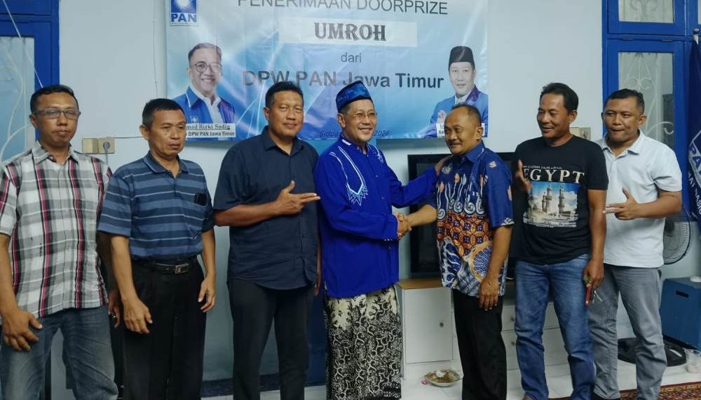 Kader Raih Hadiah Umroh, PAN Sidoarjo Gelar Tasyakuran