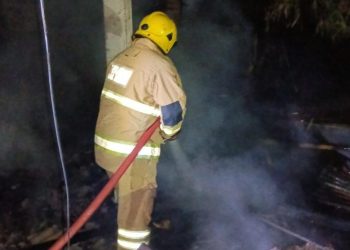 Korsleting Listrik Picu Kebakaran Gudang Perkakas Resepsi di Mojo Kediri