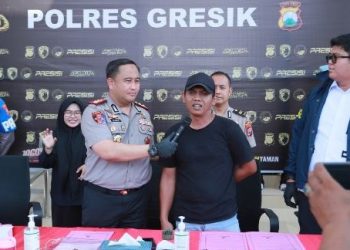 Polres Gresik Ungkap 5 Kasus Kejahatan, Korban Bersyukur Motor Bisa Kembali