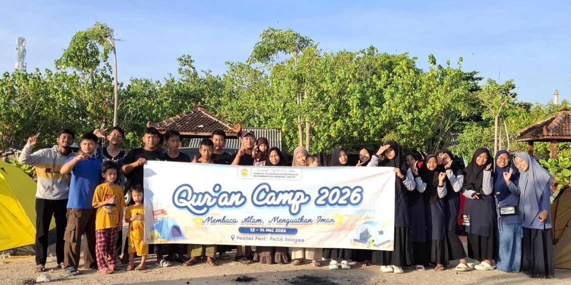 Jadikan Pembelajaran Al Quran Lebih Menyenangkan dan Bermakna, PPEM Benjeng Gelar ‘Qur’an Camp’ di Pantai Delegan