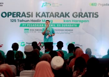 125 Masyarakat Ikuti Operasi Katarak dari Pegadaian Kanwil XII Surabaya