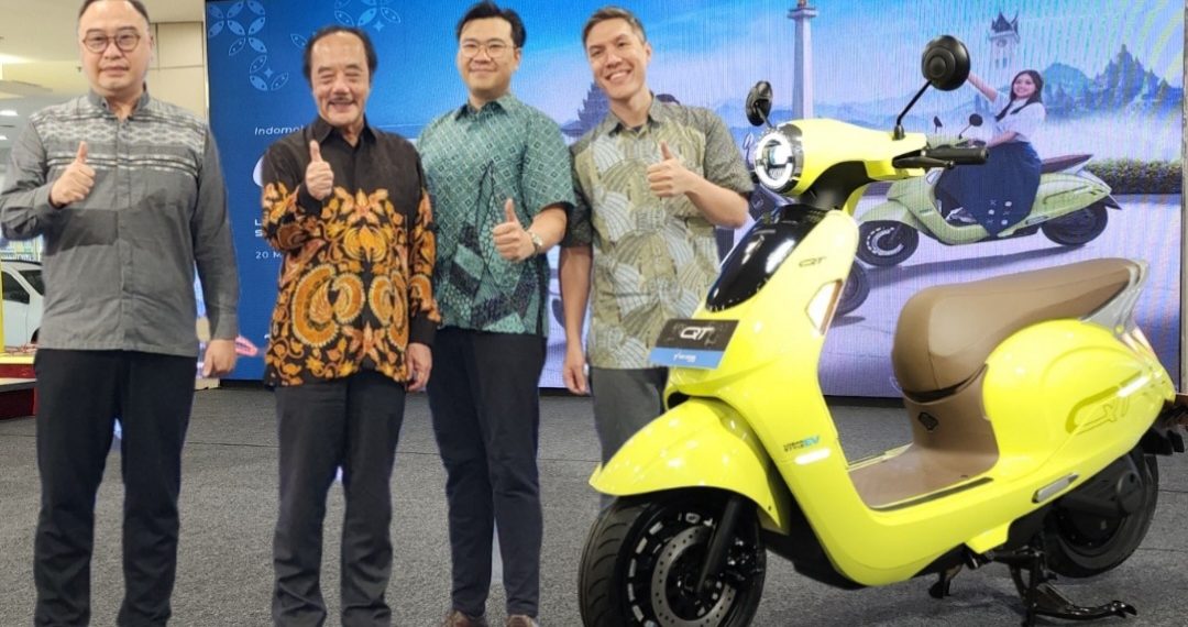 Motor Listrik QT dan QT Pro Gebrak Surabaya, Indomobil Emotor Dorong Mobilitas Perkotaan