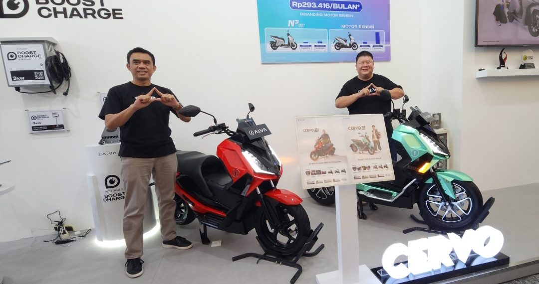 ALVA Hadirkan Empat Model Motor Listrik Premium di IIMS Surabaya 2026