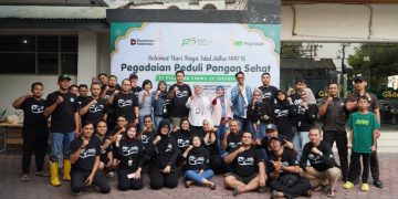 11 Sapi dan 78 Kambing, Pegadaian Kanwil XII Surabaya Bagikan Ribuan Paket Daging Kurban
