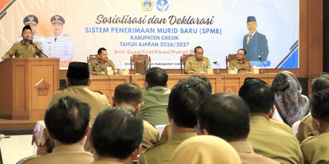 Gresik Deklarasi SPMB 2026/2027, Tegaskan Komitmen Transparan Tanpa Diskriminasi