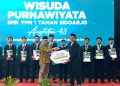 UMAHA Anugerahkan Beasiswa Rp 414 Juta Kepada Siswa SMK YPM 1 Taman