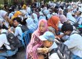Dengan Isak Tangis Ratusan Siswa SMA Negeri 1 Wonoayu ‘Sungkem’ Orang Tua