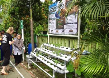 Delegasi Australia Melihat Percontohan Pendidikan Perubahan Iklim di MIN 1 Sidoarjo