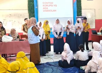 Ratusan Siswa SMP Mengaku Senang Dapat Ilmu tentang Pendidikan Antikorupsi