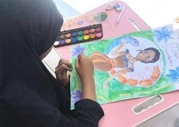 Para Pelajar Sidoarjo Mengaku Senang Ikuti ‘Sidoarjo Menggambar’