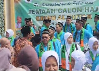Tangis Haru Warnai Pelepasan Jamaah Haji KBIHU Almiftah – Permata Zain Bungah