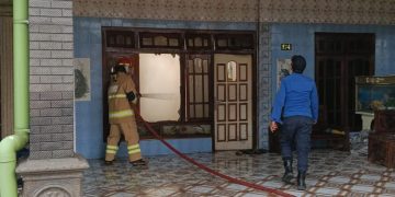 Rumah di Banyakan Kediri Terbakar saat Ditinggal Pemiliknya, Kerugian Capai Rp 100 Juta