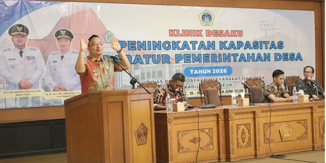 Bangun Gresik dari Desa, Wabup Alif Tekankan Pentingnya Sinkronisasi Program
