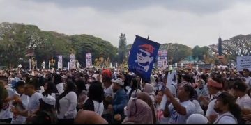 Ribuan Warga Padati Alun-alun Tugu Malang, Dukung MBG Menuju 82 Juta Penerima Manfaat