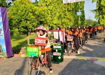 Peringati 1 Muharam, SMK YPM 8 Sidoarjo Gelar Fun Bike dan Edukasi Sustainable Lifestyle