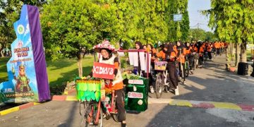 Peringati 1 Muharam, SMK YPM 8 Sidoarjo Gelar Fun Bike dan Edukasi Sustainable Lifestyle