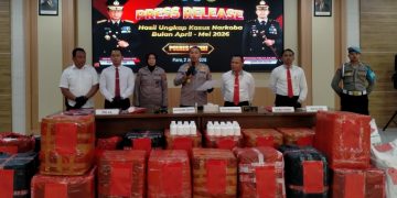 46 Kasus Dibongkar, Nilai Barang Bukti Sentuh Rp1 Miliar: Polres Kediri Sita 2 Juta Pil Dobel L