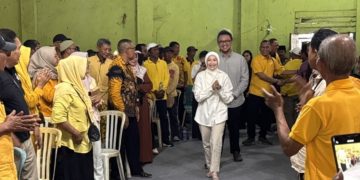 Adela Kanasya Adies Sapa Seribu Relawan di Surabaya, Jaga Soliditas dan Kekompakan