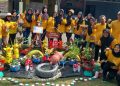 Peringati Hari Lingkungan Hidup, PKK RT 25 Gelar Lomba Menghias Taman Berbahan Dasar Daur Ulang