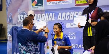 Mahasiswa Pendidikan Bahasa Inggris FKIP UWKS Raih Dua Gelar Juara Nasional Panahan