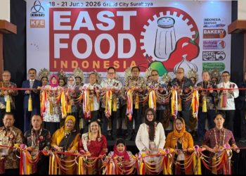 Resmi Dibuka, Ribuan Pengunjung Padati Pameran EastFood Indonesia Expo 2026