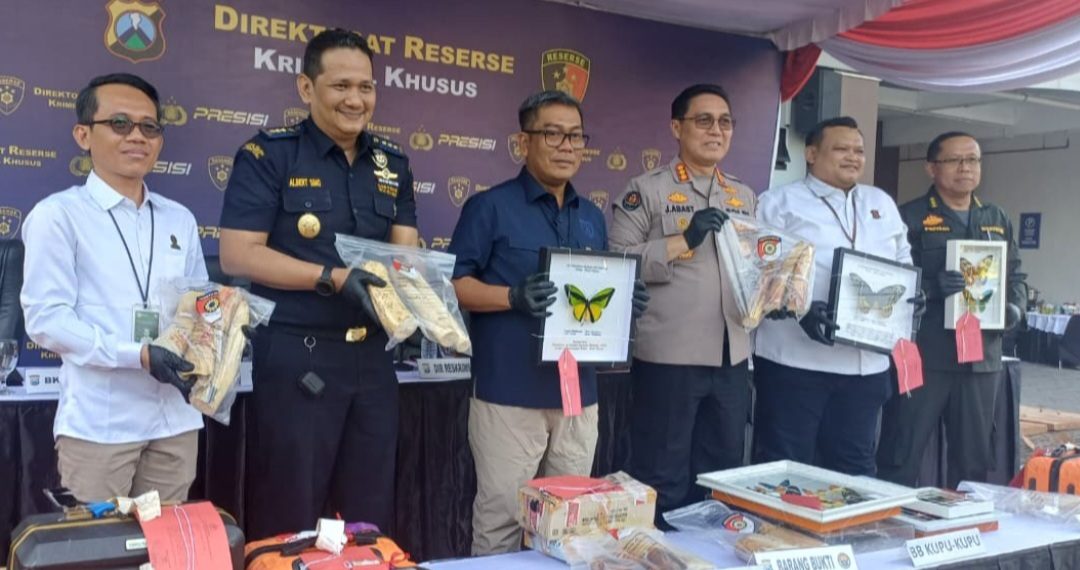 Ditreskrimsus Polda Jatim, Bongkar Perdagangan Ilegal Satwa Dilindungi Jaringan Internasional