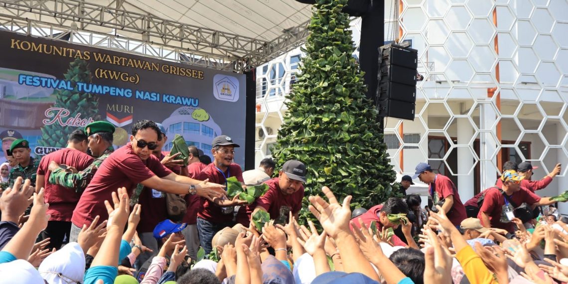 Bupati Yani Sebut Rekor MURI Festival Nasi Krawu Perkuat Identitas Budaya Gresik