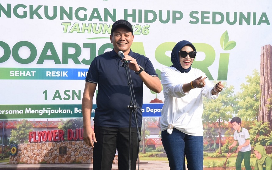 Bupati dan Wakil Bupati Sidoarjo Bakal Ajak Sekolah-Sekolah Ikut Gerakan Sidoarjo Asri