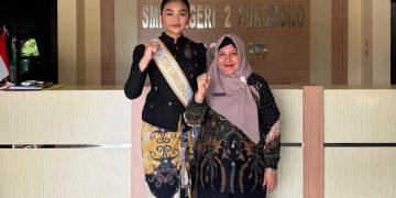 Keluarga Besar SMP Negeri 2 Sukodono Dukung Penuh Ade Lien Masuk Finalis Puteri Remaja Kebaya Indonesia 2026