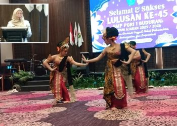 Dinas Dikbud Sidoarjo  Beri Apresiasi Tampilan Siswa KKSB SMP PGRI 1 Buduran