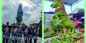 Jaran Kacang Meriahkan Kirab Sedekah Bumi Desa Bedali